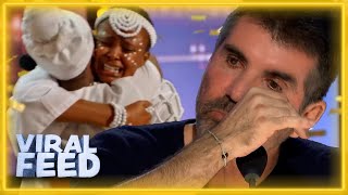 JOINT GOLDEN BUZZER On AGT For Emotional Tribute That Brings Judges To Tears | V