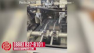 Perfecta SD 75F Three Knife Trimmer