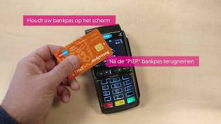 Contactloos betalen op SEPAY mobiele pinautomaat