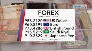 One Western Visayas: Foreign exchange rate February 19, 2025