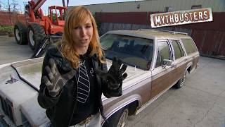 Can Seven Drops Of Super Glue Really Lift A Car? | MythBusters