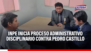 🔴🔵Pedro Castillo: Inpe anuncia proceso administrativo disciplinario por iniciar huelga de hambre