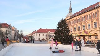 Az idei évben két korcsolyapálya üzemel Keszthelyen