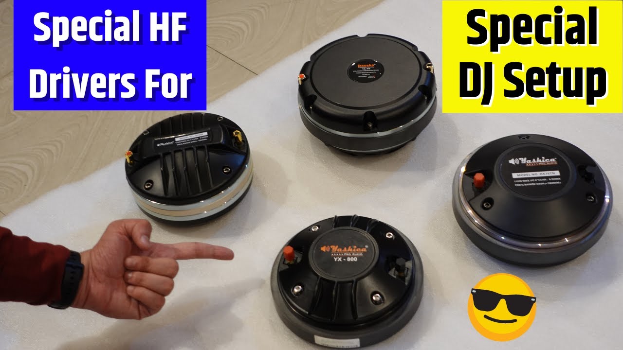 Range Of Special Hf Drivers 110w To 150w ёяшп Djguruji Youtube