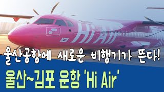 울산여행 쉬워진다! 울산공항 국내선 하이에어 항공 취항