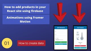 React Firebase tutorials #1 Write/Create data to Firestore