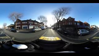 Moving Vehicle 360 Video Test
