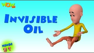 Motu Patlu Cartoons In Hindi |  Animated cartoon | Invisible oil | Wow Kidz