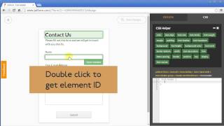 Form Designer: CSS Inspector