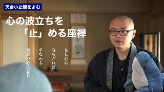 心の波立ちを止める瞑想法3つ『天台小止観』をよむ13〈サメに説法〉