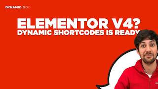 Use Dynamic Shortcodes in Elementor V4 Atomic Widgets