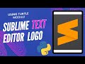 Create sublime text editor logo using turtle| python | Py Ideas 💡