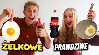 ŻELKOWE vs PRAWDZIWE JEDZENIE PRZEZ 24H!