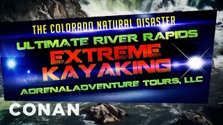 The Polluted Animas River Is The Ultimate EXTREME Sport | CONAN on TBS