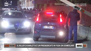 Il killer di Barletta è un pregiudicato in fuga dai domiciliari - Ore 14 del 13/04/2022