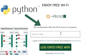 i wrote a python script to hack my hotel's wifi