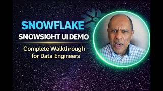 Snowflake Snowsight UI Demo | Complete Walkthrough for Data Engineers