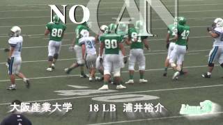 2011.6.12　西日本学生大会 決勝 近畿大学VS大阪産業大学 ダイジェスト