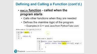 CIS 2 - Python - Chapter 5 - Section 5.2 Defining and Calling a Function