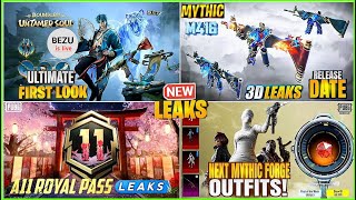 NEXT MYTHIC M416 GUN SKIN ❓ | NEXT ULTIMATE SET FIRST 3D LOOK 🫠 | A11 ROYAL PASS LEAKS\u0026MYTHIC OUTFIT