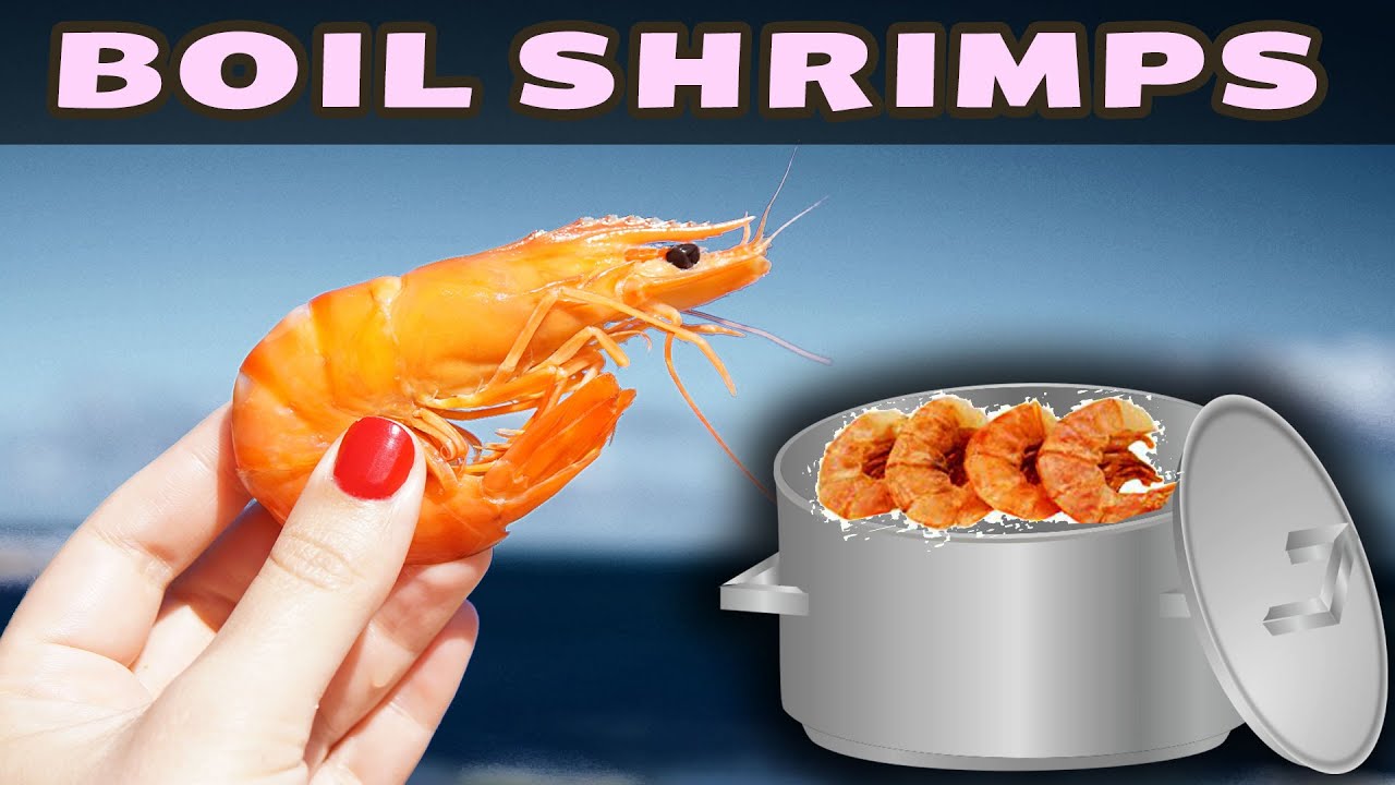 How To Cook Frozen Shrimps. Boil Shrimp Quickly And Tasty - YouTube