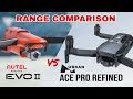 DRONE TOYS VS DRONE SULTAN‼️ Hubsan Ace Pro Refined vs Autel Evo 2