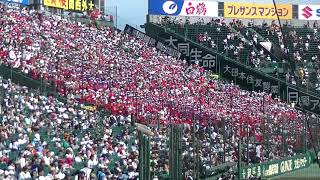 2019年8月8日　國學院久我山の応援　一本