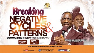 COMMANDING THE DAY MID NIGHT PRAYER || BREAKING NEGATIVE CYCLES AND PATTERNS ||. 30-01-2025