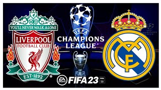 Liverpool FC vs Real Madrid (UEFA Champions League) Fifa 23 Gameplay Highlights (No Commentary)