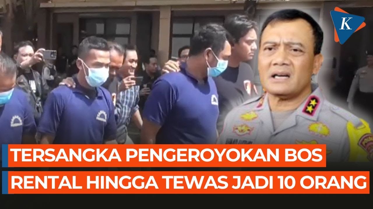 Bertambah, Tersangka Pengeroyok Bos Rental Di Pati Jadi 10 Orang - YouTube