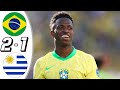 Uruguay vs Brazil 2-1 - All Goals & Highlights - 2024