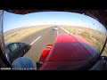 Swerving Cars Clip Semi along Highway || ViralHog