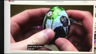 JunkFoodTasterDotCom 21 Surprise Eggs Original By Google Translate (November 17, 2013)