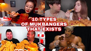 10 different types of mukbangers on YouTube 🧐🤪