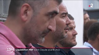 France 2. Jura. Saint Claude sous le choc face à la liquidation judiciaire de la fonderie MBF Alu