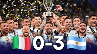 مباراة حديدية ياناس🔥🔥 الأرجنتين 3~0 ايطاليا 🔥🔥 نهائي كأس فيناليسما◄2022🔥🔥وجنون الشوالى