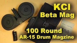 Beta Mag C-MAG 100 Round Drum Magazine From KCI - Review, Disassembly & Cleaning