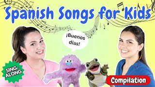 Spanish Songs & Nursery Rhyme Compilation | Sing-Along with TeleLingo | Canciones Infantiles