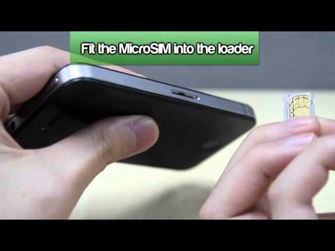 How to Insert a SIM Card into Apple iPhone 4/4S How to Insert a SIM Card into Apple iPhone 4/4S