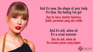Cruel Summer - Taylor Swift (Lirik Lagu Terjemahan)