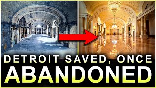 How Detroit Saved The Most Beautiful Station In America: The Michigan Central Station