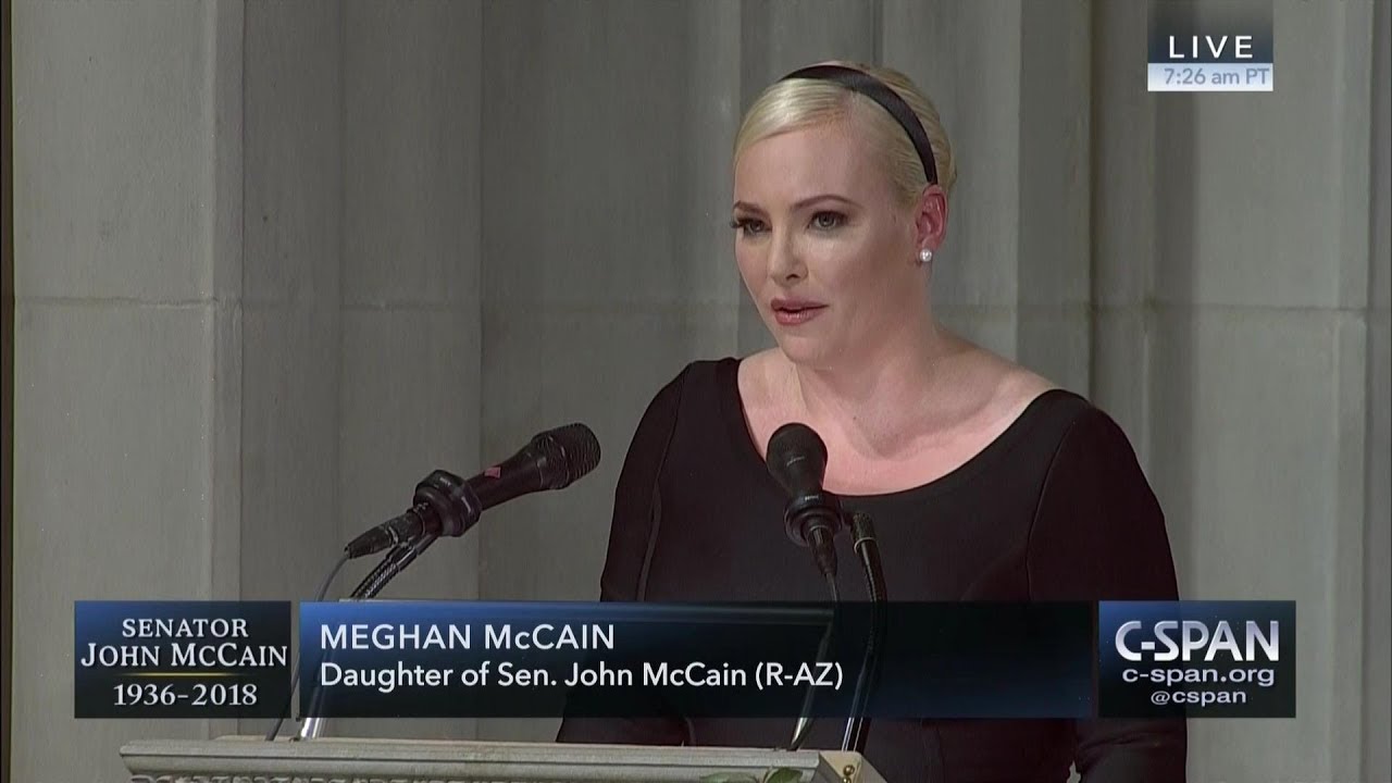 Meghan McCain Tribute To Her Father, Senator John McCain -- FULL VIDEO ...