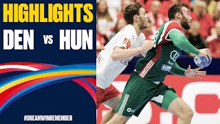 Denmark vs. Hungary Highlights | Day 5 | Men's EHF EURO 2020