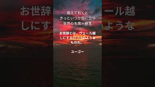 覚えておくと きっといつか役に立つ 世界の名言・格言  46 #名言 #格言 #金言 #心に残る言葉 #偉人の言葉 #人生 #座右の銘 #Shorts