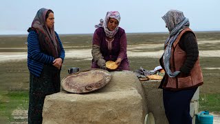 The Sweet World Of The Village Hand Baked Oven Cakes By Nomadic Women | nomadic life of Iran