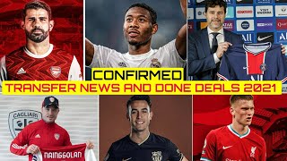 LATEST DONE DEALS | LATEST TRANSFER NEWS AND RUMOURS JANUARY 2021 | FT POCHETTINO,ALABA,COSTA & MORE