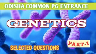 GENETICS IMPORTANT MCQS II CPET BOTANY