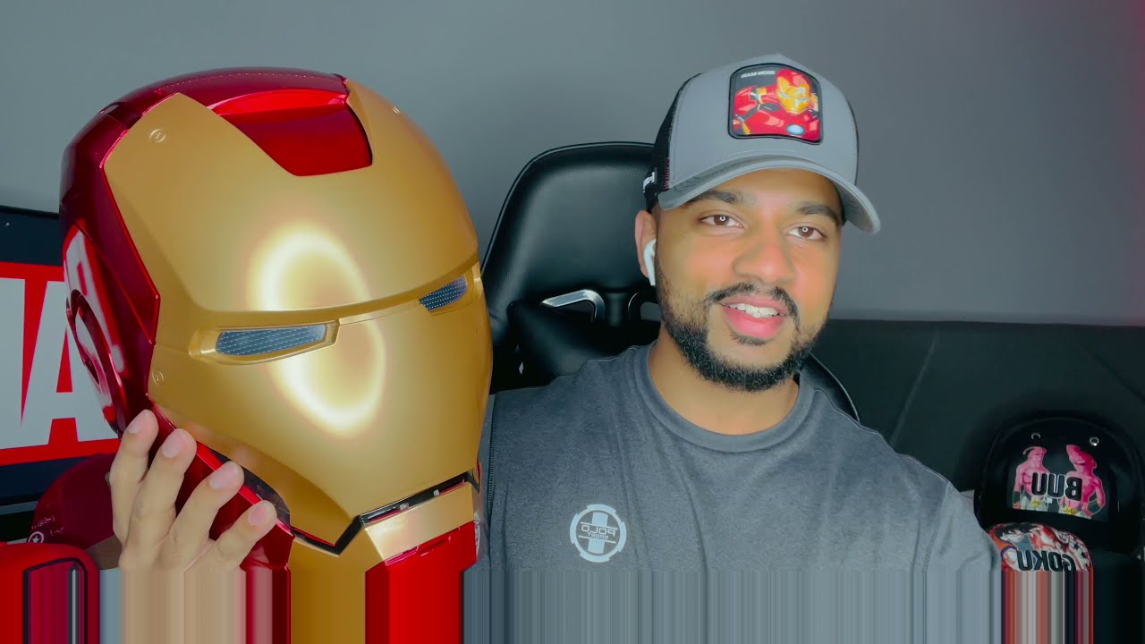 Iron Man Helmet Unboxing Video Marvel Youtube