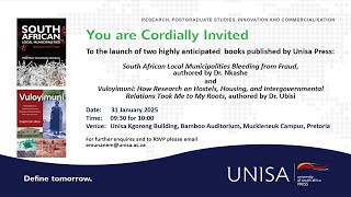 UNISA Press Book Launch