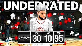 PLAYING VS THE MOST UNDERRATED PG IN NBA 2K24 COMP PRO AM!